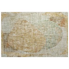 Luxury Washable Boca Taupe 1'8" x 2'6" Rug