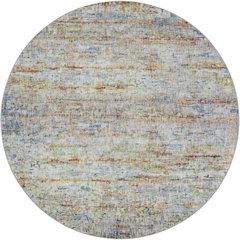 Luxury Washable Boca Putty 8' x 8' Round Rug