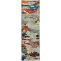 Luxury Washable Boca Paprika 2'3" x 7'6" Runner Rug