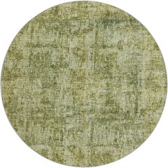 Luxury Washable Boca Aloe 8' x 8' Round Rug