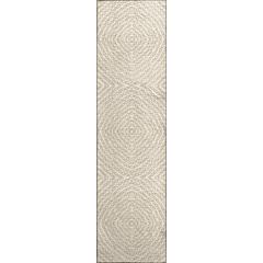 Brisbane BR3 Ivory 2'3" x 7'6" Runner Rug