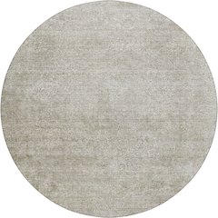 Luxury Washable Indoor/Outdoor Burano Linen 8' x 8' Round Rug