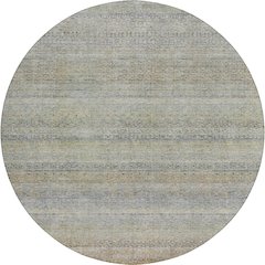 Luxury Washable Indoor/Outdoor Burano Seafoam 8' x 8' Round Rug