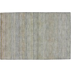 Luxury Washable Indoor/Outdoor Burano Seafoam 1'8" x 2'6" Rug