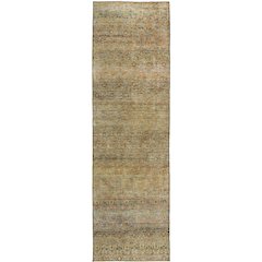 Luxury Washable Indoor/Outdoor Burano Wheat 2'3" x 7'6" Runner Rug