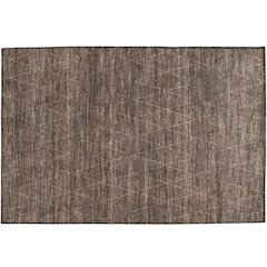 Luxury Washable Indoor/Outdoor Burano Coffee 1'8" x 2'6" Rug