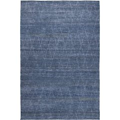 Luxury Washable Indoor/Outdoor Burano Navy 2'6" x 3'10" Rug