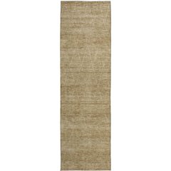 Luxury Washable Indoor/Outdoor Burano Wheat 2'3" x 7'6" Runner Rug