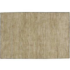 Luxury Washable Indoor/Outdoor Burano Wheat 1'8" x 2'6" Rug
