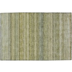 Luxury Washable Indoor/Outdoor Burano Aloe 1'8" x 2'6" Rug