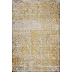 Luxury Washable Indoor/Outdoor Burano Gold 2'6" x 3'10" Rug