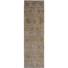 Luxury Washable Indoor/Outdoor Burano Brown 2'3" x 7'6" Runner Rug