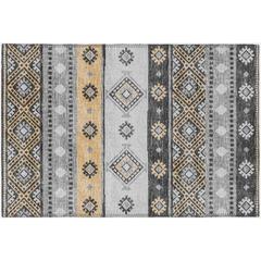 Indoor/Outdoor Sedona SN12 Midnight Washable 1'8" x 2'6" Rug