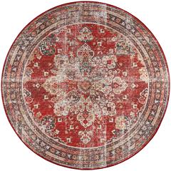 Jericho JC6 Garnet 10' x 10' Round Rug