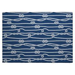 Indoor/Outdoor Harpswell AHP37 Blue Washable 1'8" x 2'6" Rug