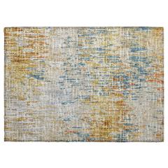 Indoor/Outdoor Accord AAC31 Gilded Washable 1'8" x 2'6" Rug