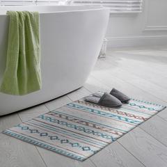 Yuma Gray Bohemian Southwest 1'8" x 2'6" Accent Rug Gray AYU40