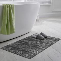 Yuma Gray Transitional Southwest 1'8" x 2'6" Accent Rug Gray AYU44
