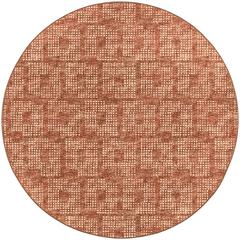 Delano DA1 Paprika 10' x 10' Round Rug