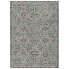 Indoor/Outdoor Marbella MB5 Mineral Blue Washable 3' x 5' Rug