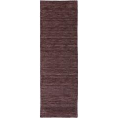 Rafia RF100 Plum 2'3" x 7'6" Runner Rug