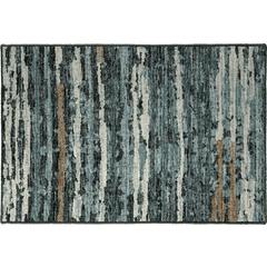 Brisbane BR4 Midnight 1'8" x 2'6" Rug