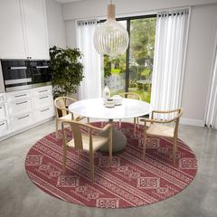 Yuma Canyon Transitional Southwest 8' x 8' Area Rug Canyon AYU44