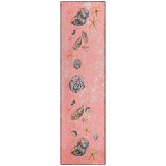 Indoor/Outdoor Surfside ASR39 Peach Washable 2'3" x 7'6" Runner Rug