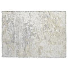 Indoor/Outdoor Accord AAC35 Ivory Washable 1'8" x 2'6" Rug