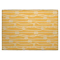 Indoor/Outdoor Harpswell AHP37 Gilded Washable 1'8" x 2'6" Rug
