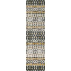 Brisbane BR1 Pewter 2'3" x 7'6" Runner Rug