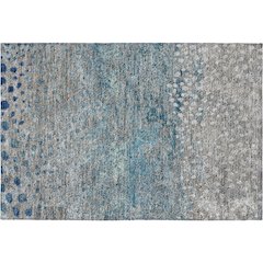 Luxury Washable Indoor/Outdoor Kochi Gray 1'8" x 2'6" Rug
