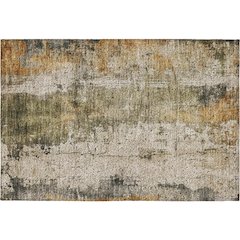 Luxury Washable Indoor/Outdoor Kochi Putty 1'8" x 2'6" Rug