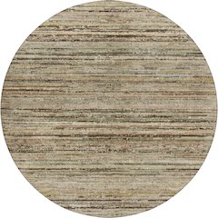 Luxury Washable Indoor/Outdoor Kochi Mocha 8' x 8' Round Rug