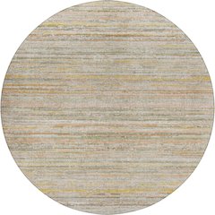 Luxury Washable Indoor/Outdoor Kochi Sage 8' x 8' Round Rug