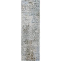 Luxury Washable Indoor/Outdoor Kochi Mocha 2'3" x 7'6" Runner Rug