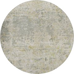 Luxury Washable Indoor/Outdoor Kochi Sage 8' x 8' Round Rug