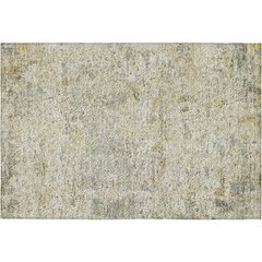 Luxury Washable Indoor/Outdoor Kochi Sage 1'8" x 2'6" Rug