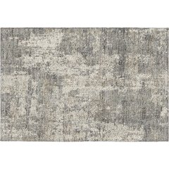 Luxury Washable Indoor/Outdoor Kochi Gray 1'8" x 2'6" Rug