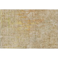Luxury Washable Indoor/Outdoor Kochi Khaki 1'8" x 2'6" Rug
