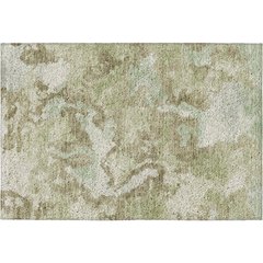 Luxury Washable Indoor/Outdoor Kochi Aloe 1'8" x 2'6" Rug