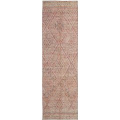 Indoor/Outdoor Karaj Pink 2'3" x 7'6" Runner Rug