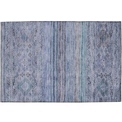 Indoor/Outdoor Karaj Blue 1'8" x 2'6" Rug
