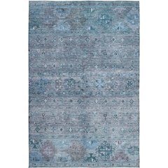 Indoor/Outdoor Karaj Blue 2'6" x 3'10" Rug