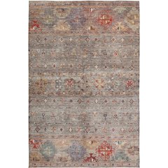 Indoor/Outdoor Karaj Gray 2'6" x 3'10" Rug