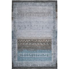 Indoor/Outdoor Karaj Blue 2'6" x 3'10" Rug