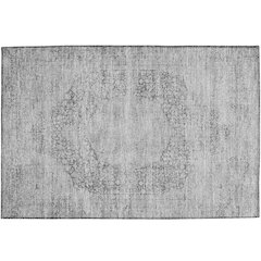 Indoor/Outdoor Karaj Gray 1'8" x 2'6" Rug