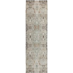 Indoor/Outdoor Karaj Linen 2'3" x 7'6" Runner Rug