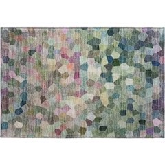 Luxury Washable Indoor/Outdoor Kaleidoscope KL1 Green 1'8" x 2'6" Rug