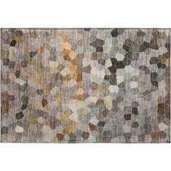 Luxury Washable Indoor/Outdoor Kaleidoscope KL1 Gray 1'8" x 2'6" Rug
